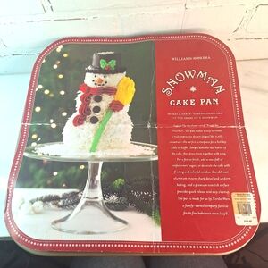 Williams-Sonoma 3D Snowman Cake Pan